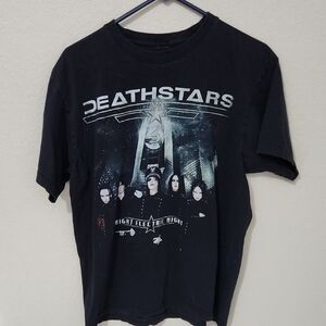 Death Stars men shiet night electric night black tshirt see meaurments for fit